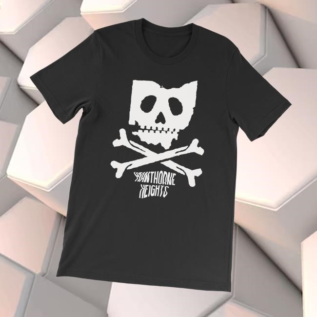 Hawthorneheights Merch Store Shop Ohio Skully Long Sleeve T Shirt