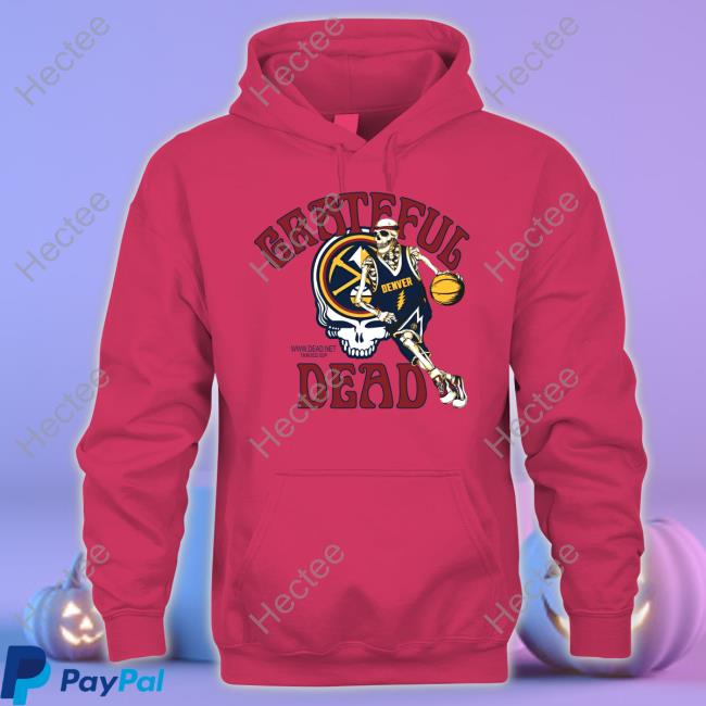 Michael Malone Wearing Grateful Dead Denver Nuggets Skull Skeleton Hoodie