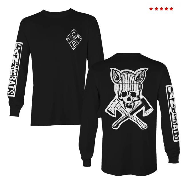 Cutloose Merch Cancer Bats Lumberbat Hoodie