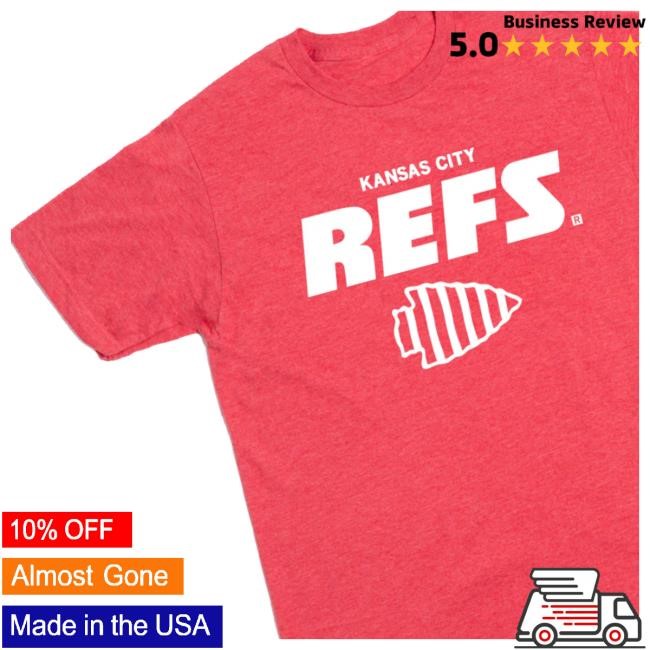Official Kansas City Refs Red T Shirts