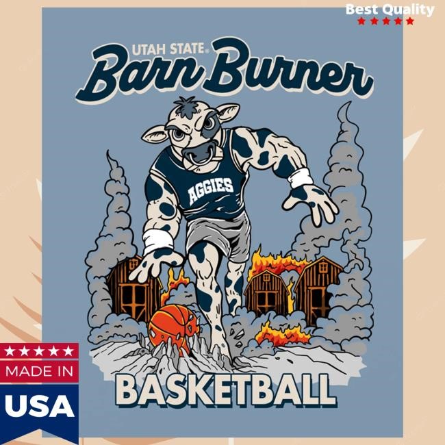 Tysdyes Merch Usu Barn Burner T-Shirt, Hoodie, Tank Top, Sweater And Long Sleeve T-Shirt