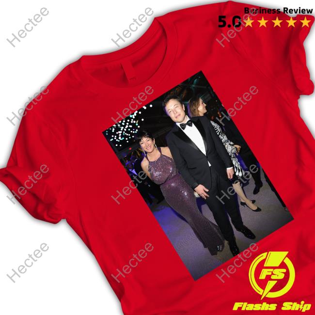 Ghislaine Maxwell And Elon Musk At Vf Party 2014 Sweatshirt