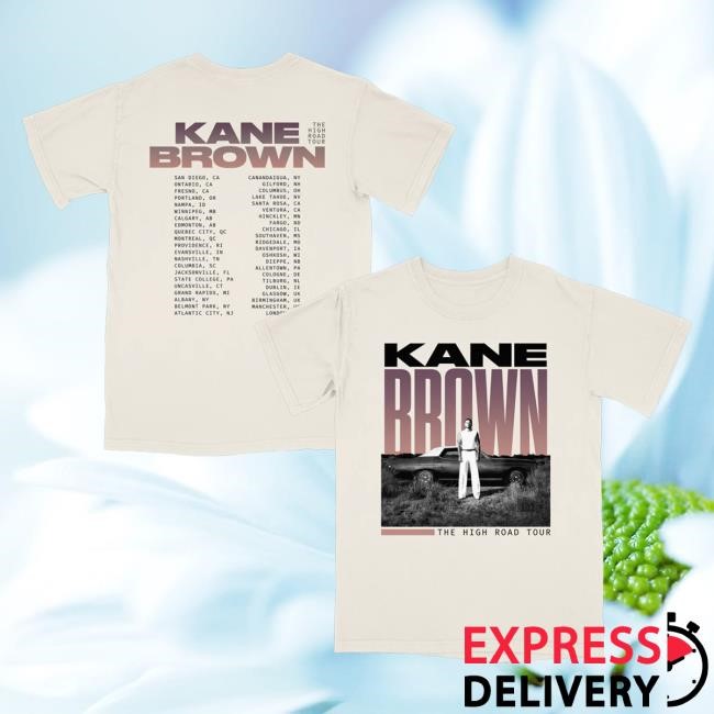 Kane Brown Official Merch The High Road Tour T-Shirt, Hoodie, Tank Top, Sweater And Long Sleeve T-Shirt