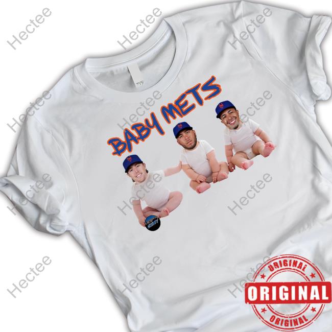 Brett Baty, Francisco Álvarez And Mark Vientos Baby Mets Geny Mets Report T-Shirt