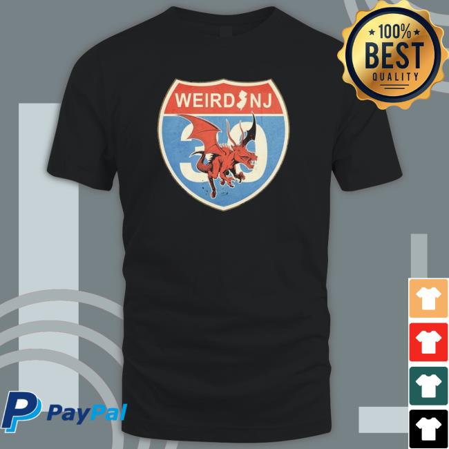 Official The New Weird Nj 30Th Anniversary T-Shirt