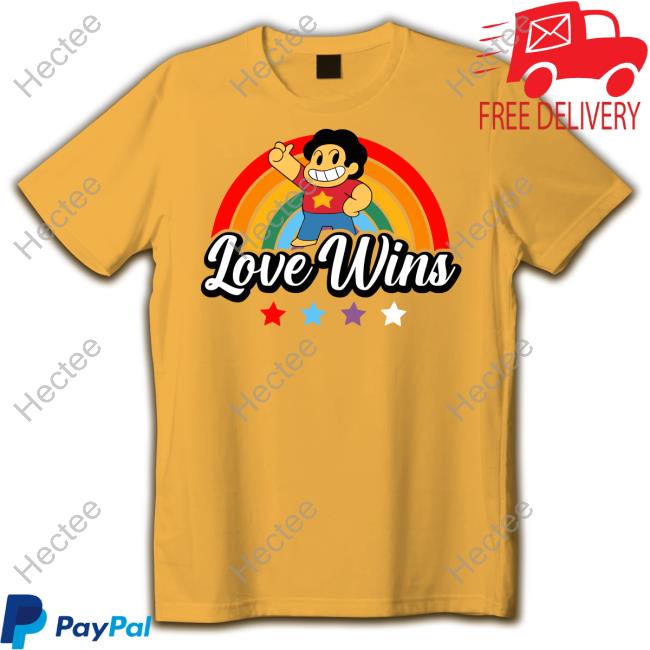 Hottopic Store Steven Universe Love Wins Hoodied Sweatshirt