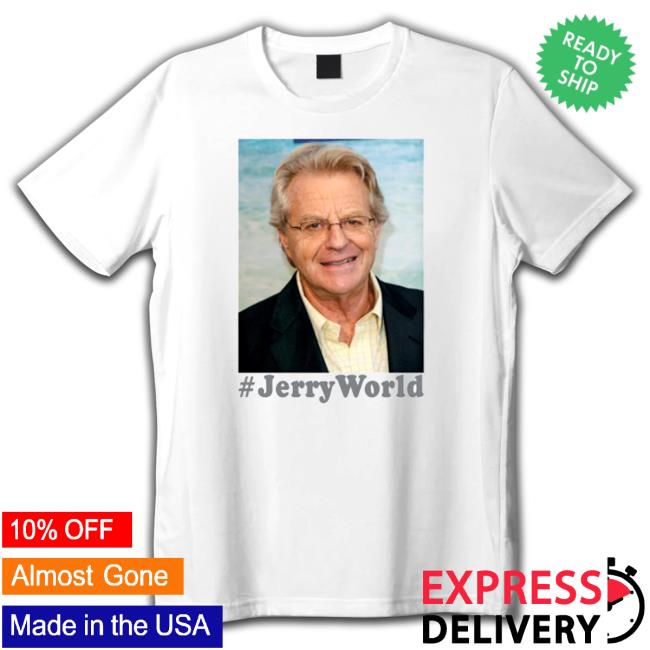 Christopher Brown Jerry Springer World shirt, hoodie, tank top, sweater and long sleeve t-shirt