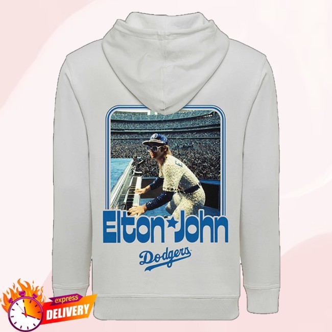 Elton John Merch Store Sportiqe Grey Sweatshirt