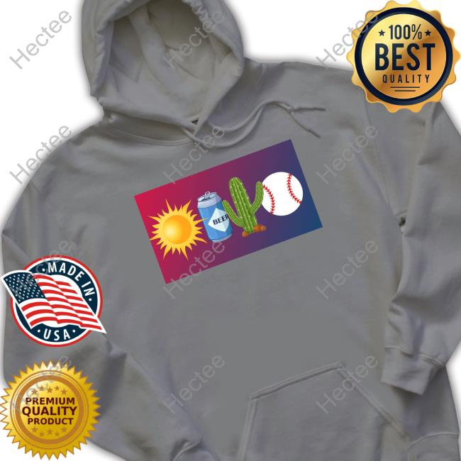 Sun Beer Cactus Baseball Long Sleeve T Shirt Obvious Shirts
