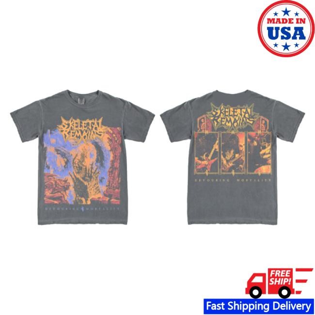 Original Devouring Mortality Hoodie Skeletal Remains Shop