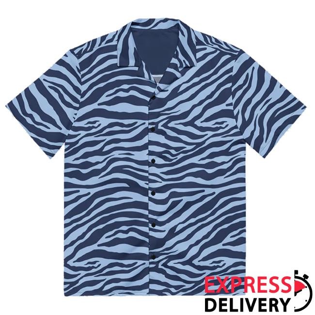 Netflix Merch One Piece Zebra Button Front Tee