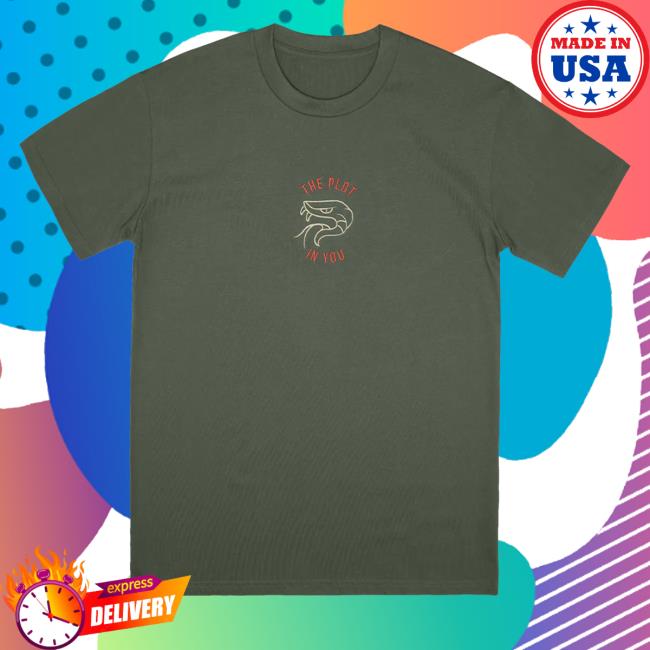The Plot In You Merch Snake Head Olive Tee Shirts