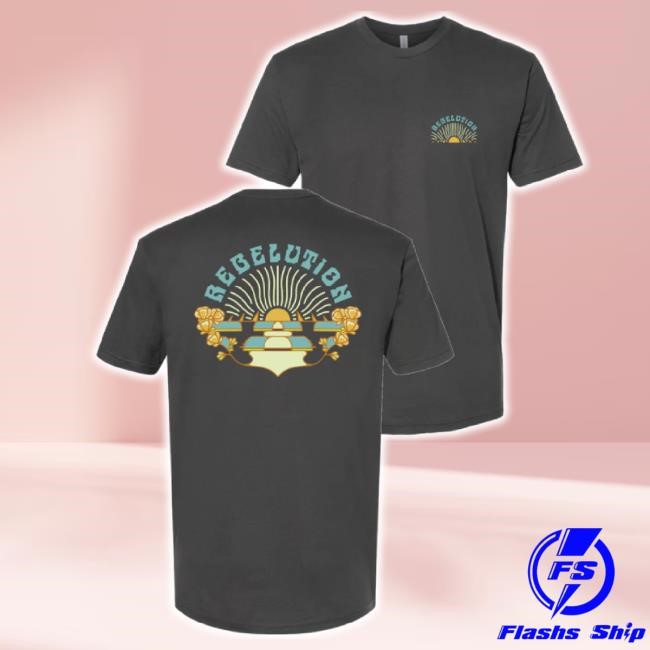Original Retro Sunrise Shirt Rebelution Store Shop Merch