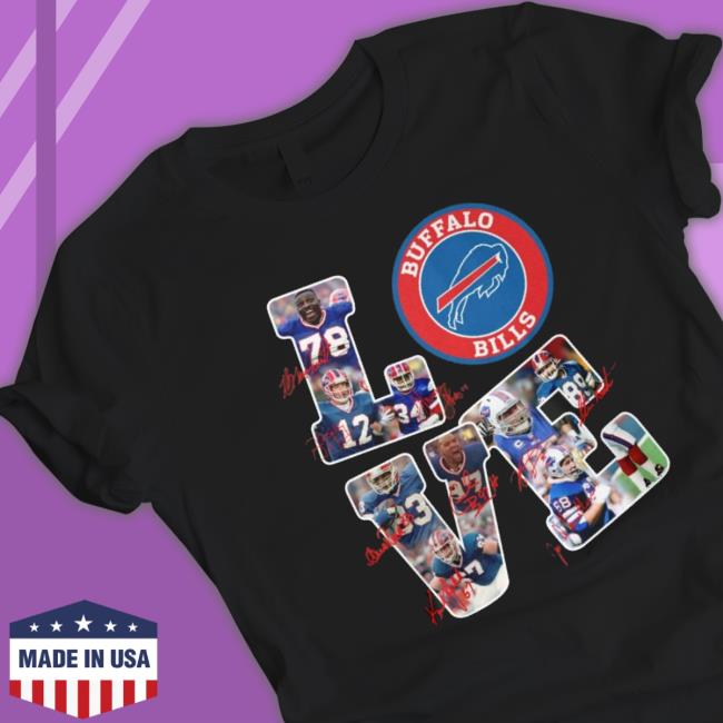 Love Buffalo Bills Football Team Long Sleeve Shirt