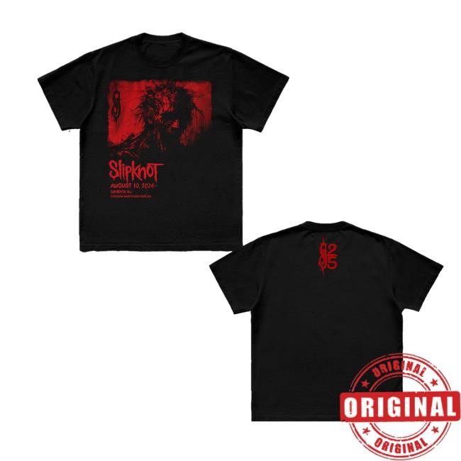 Slipknot Merch Store Shop 2024 Tour Camden T-Shirt