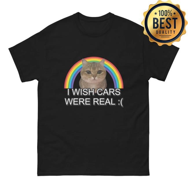Cringeytees Merch Store I Wish Cars Were Real Cringey Crewneck Sweatshirt