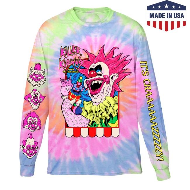 Killer Klownsspikey's Puppet Show - Tie-Dye Tee Cavitycolors Merch Store Shop