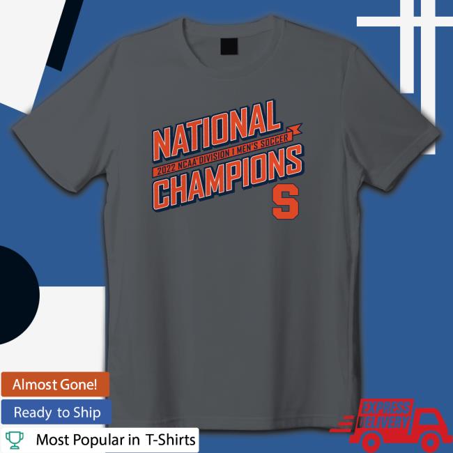 Syracuse Orange Fanatics Branded 2022 Ncaa Men's Soccer National Champions Sweatshirts