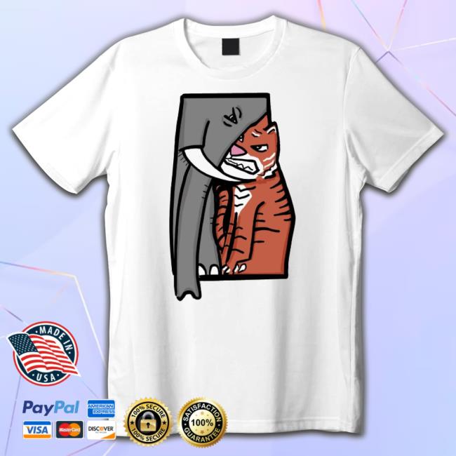 Trending Strange Planet Elephant Vs Tiger Alabama Faceoff Hoodie Sweatshirt