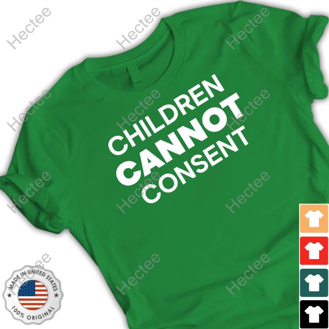 Gays Against Groomers Merch Children Cannot Consent Tank Top