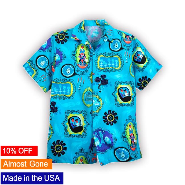 Official The Haunted Mansion Hawaiian Shirt