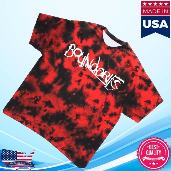Boundaries Logo Tie Dye Shirts