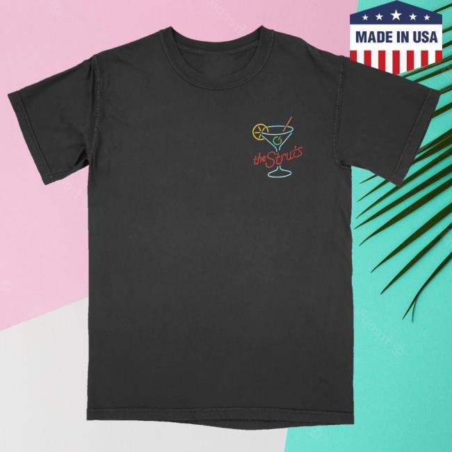 The Struts Merch Ships On Or Around May 24 Neon Tee Shirt