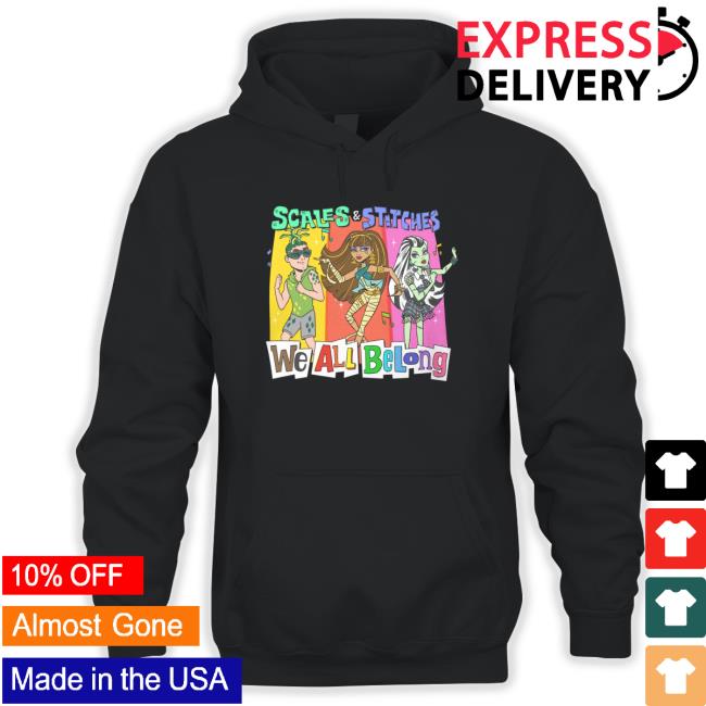 Scales And Stitches We All Belong Sweatshirt