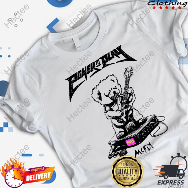 Official Power To Play Bear T-Shirt