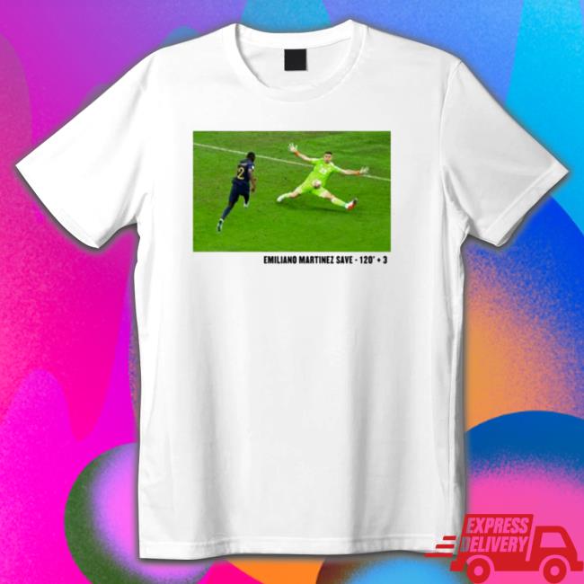 Emiliano Martinez Incredible Save Against France Shirt