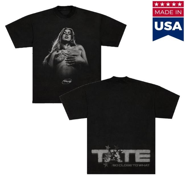 Trending Tate Mcrae Merch Onmyhands Black Sweaters
