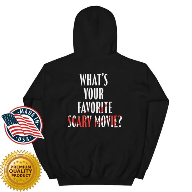 Official Paramount Shop Merch Scream What's Your Favorite Scary Movie Unisex Shirt