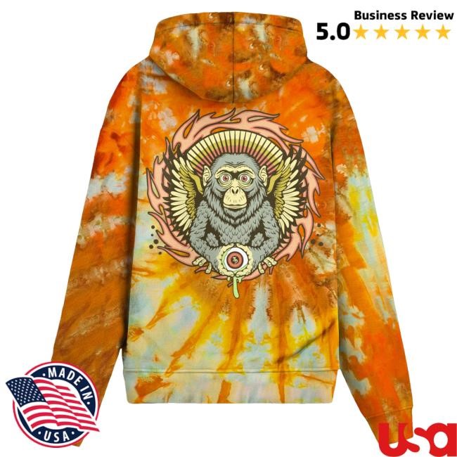 Zeds Dead Merch Zeds Dead Oz Tie Dye Pullover Shirt