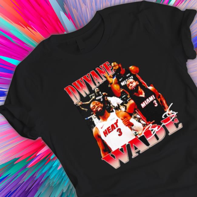 Nice Dwayne Wade Miami Heat Hooded Sweatshirt