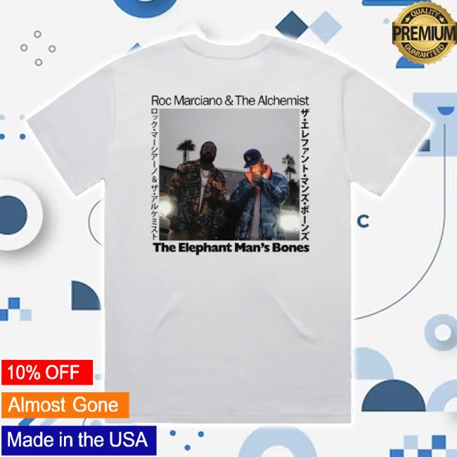 Trending Roc Marciano & The Alchemist Pimpire X Alc (White Shortsleeve Shirt) T-Shirt Rocmarci Shop