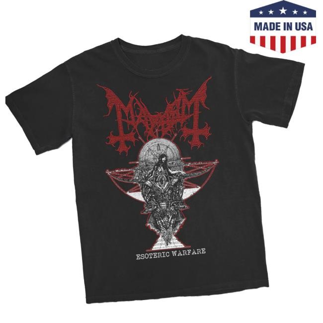 The True Mayhem Merch Esoteric Warfare Fetus T-Shirt (Black) Tee