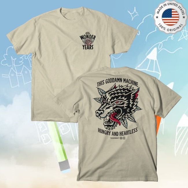 Loneliest Place On Earth Merch Store The Wonder Years Wolf Tattoo T-Shirt, Hoodie, Tank Top, Sweater And Long Sleeve T-Shirt