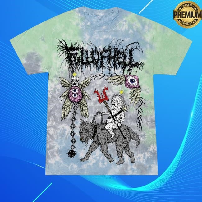 Full Of Hell "Cherub" Tie Dye Shirt Holymountainprinting