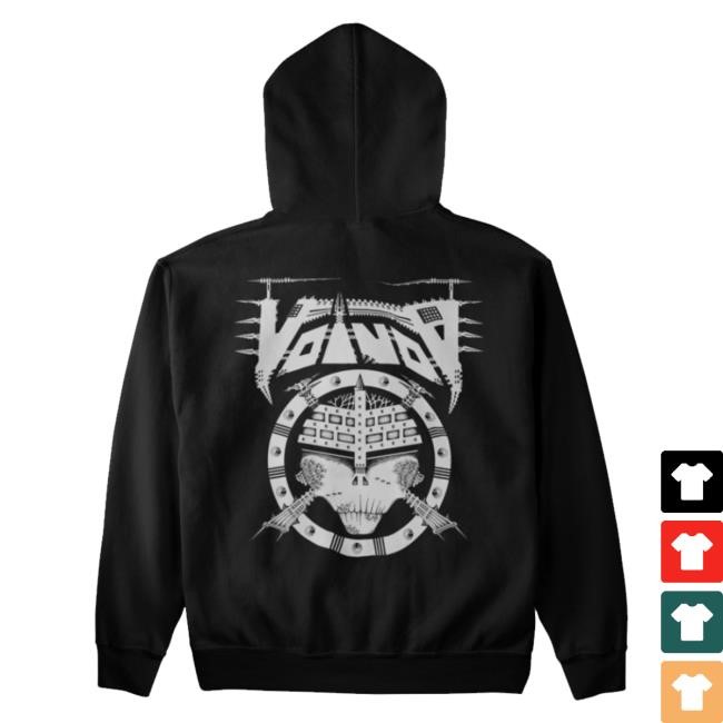 Voivod Official Merch Voivod Skull 1987 Hoodie Sweatshirt