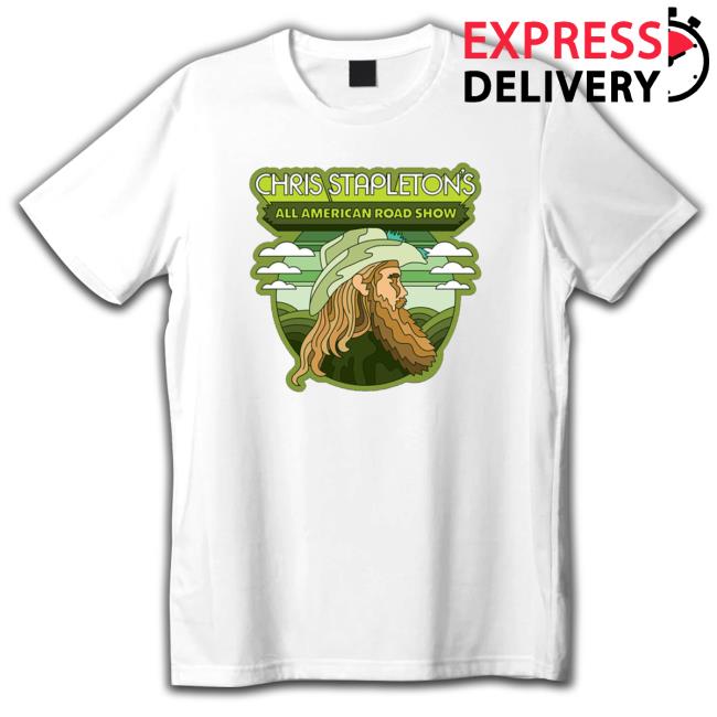 Official Chris Stapleton 2023 All American Road Show Tour Admat T-Shirt