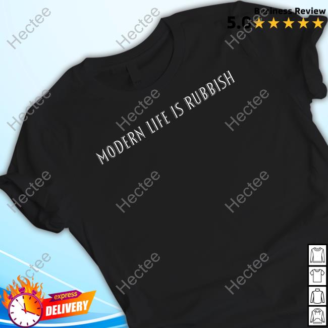 Blurofficial Modern Life Is Rubbish Shirt