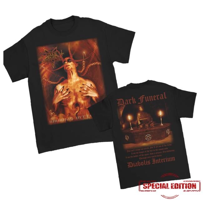 Trending Dark Funeral Merch Store Diabolis Interium T-Shirt (Black) t-shirt, hoodie, tank top, sweater and long sleeve t-shirt