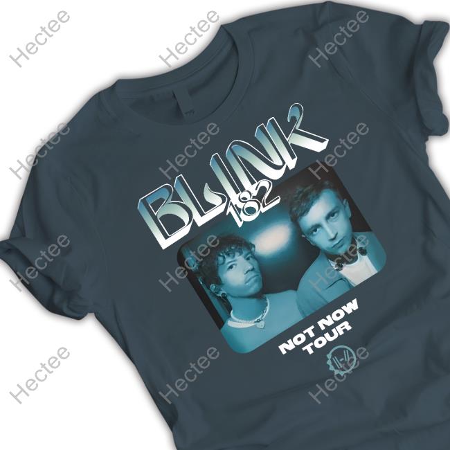 Blink 182 Not Now Tour Tee Shirt