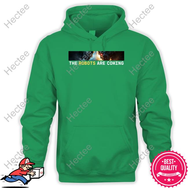 Penny2x The Robots Are Coming Hooded Sweatshirt Farzad Mesbahi Merch