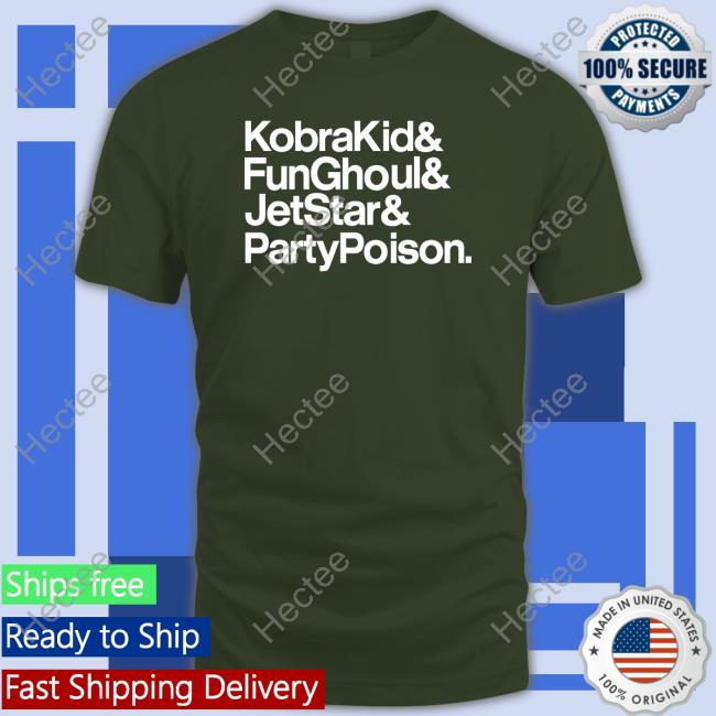 Kobrakid Funghoul Jetstar Partypoison Long Sleeve T-Shirt