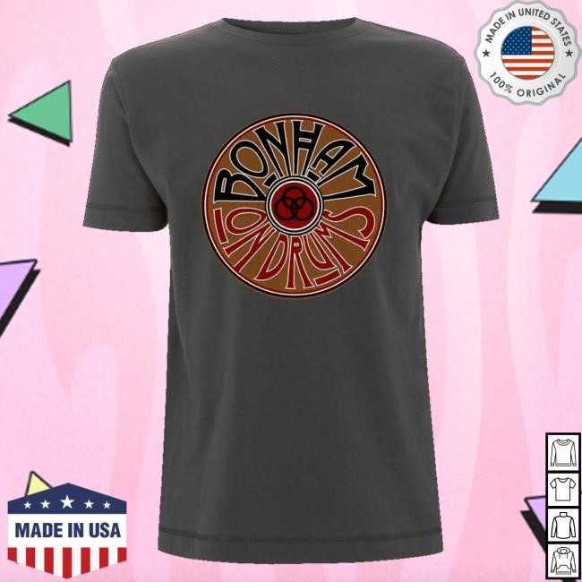 Modern Drummer Store John Bonham On Drums Funny Shirt
