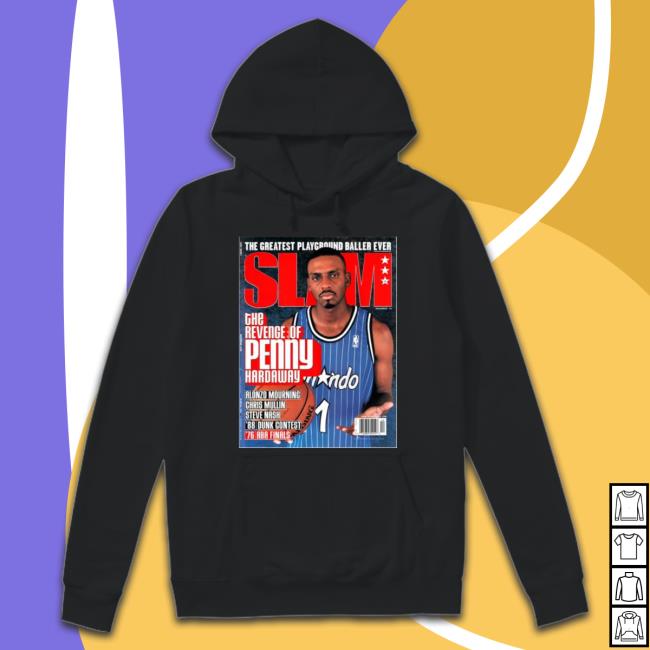 Slam Cover Orlando Magic Penny Hardaway shirt