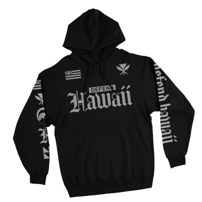 Official Defend Hawaii Merch Store Defend Hawaii Olde Icons 24 Sweatshirt