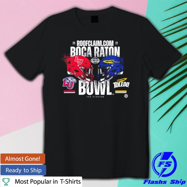 2022 Boca Raton Bowl Liberty Flames And Toledo Rockets Crewneck Sweatshirt