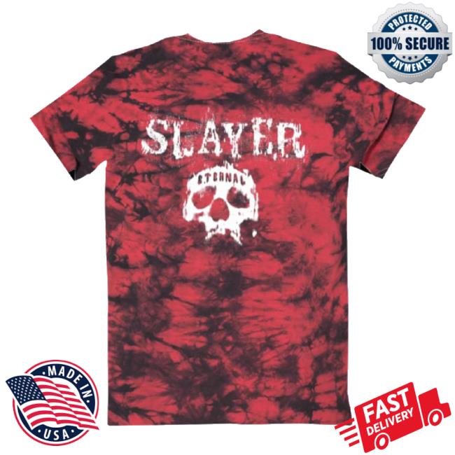Original Eternal Black Red Crystal Wash t-shirt, hoodie, tank top, sweater and long sleeve t-shirt Slayer Shop Merch Store